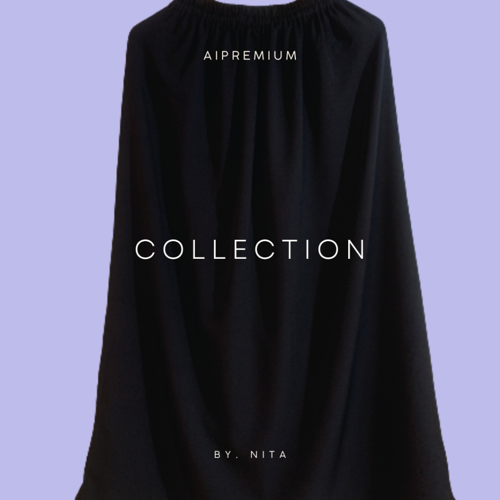 Rok Tiwi Premium, moscrepe, rok polos, rok hitam, rok payung, rok panjang