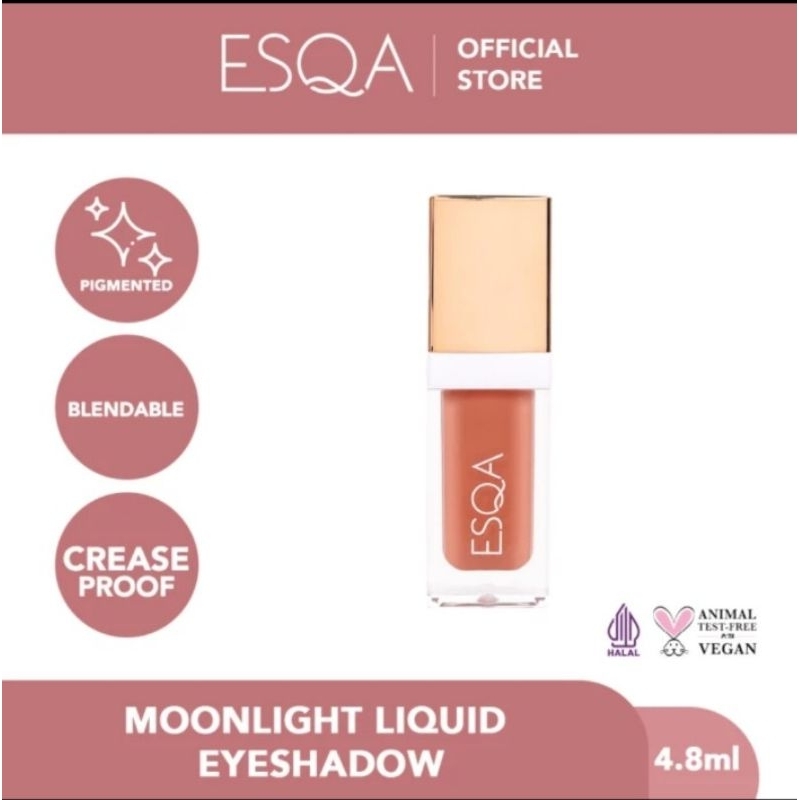 ESQA Moonlight Liquid Eyeshadow - Lunar