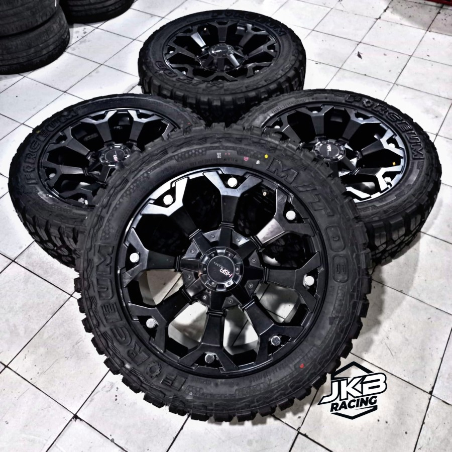 Velg Mobil Bekas Ring 20 GOKU HSR R20 Lebar 9 Lubang 6 ET18 BAN 275 55 R20