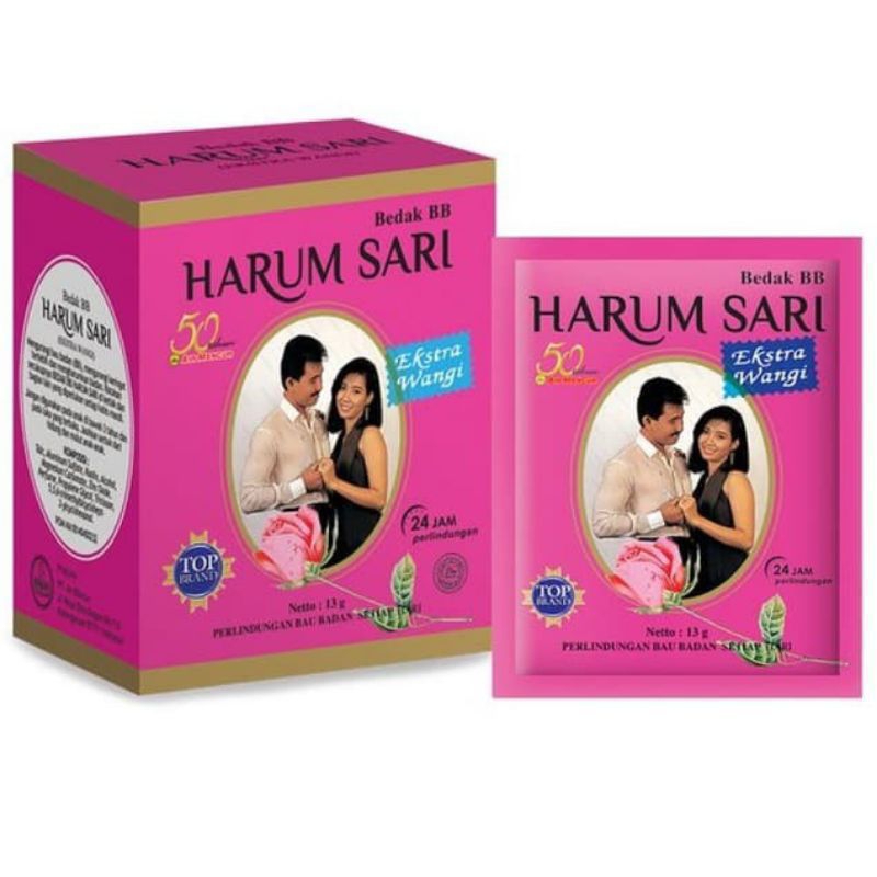 ecer 1 sachet Bedak Tabur Harum Sari / Pewangi Bau Badan / Bedak Tabur Keti