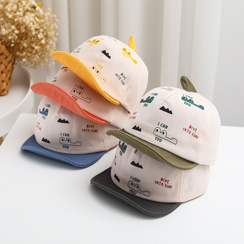 8-24 bulan Topi import bayi balita model Dive Into Fun