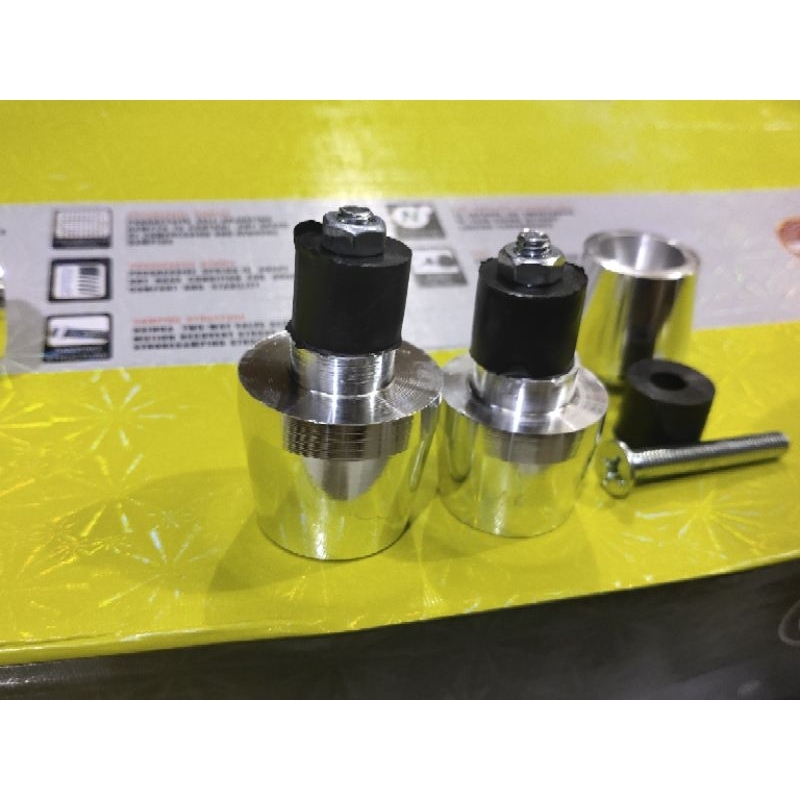 Bandul jalu stang Crome alumunium model pcx Jumbo dan mini set kiri kanan sepasang beat mio nmax pcx rxking aerox dll
