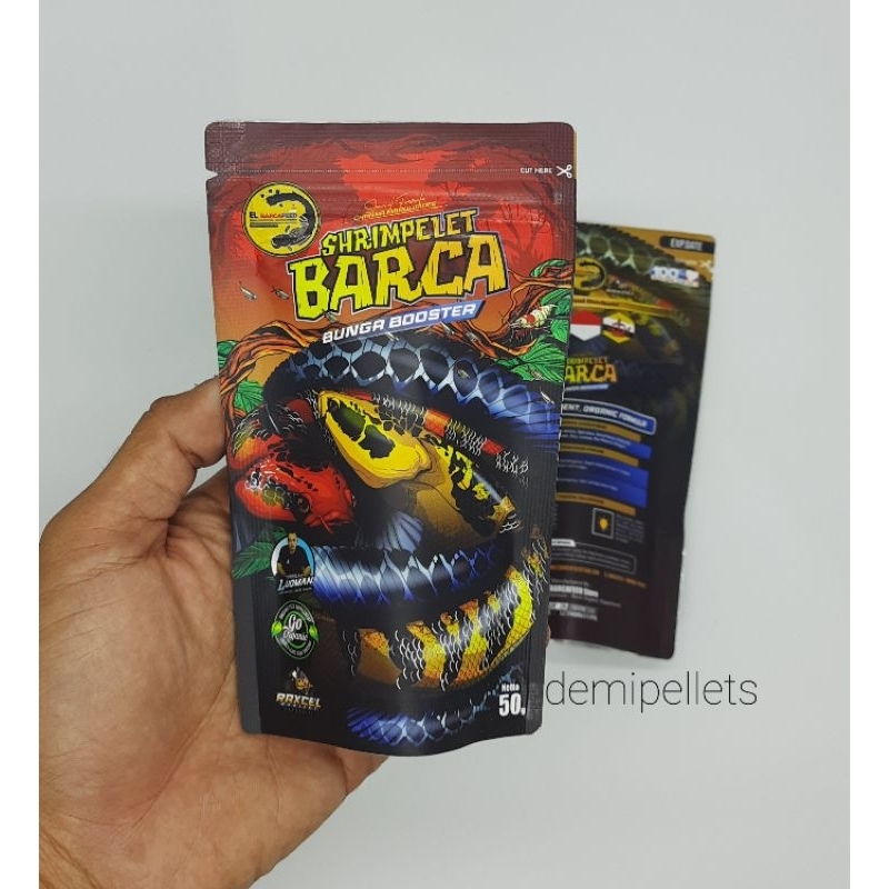 SHRIMPELET BARCA Bunga Booster Channa Maru 50 Gram