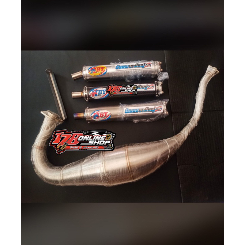 knalpot HBY Thailand for ninja r / rr / ss original HBY Thailand 🇹🇭