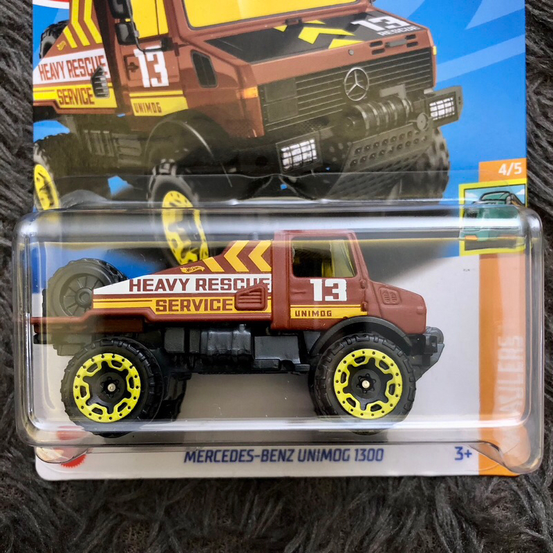 Hot Wheels Mercedes Benz Unimog 1300