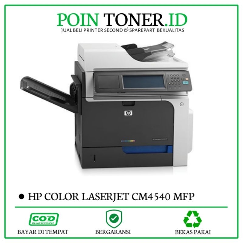 printer hp color LaserJet CM4540 mfp second berkualitas bergaransi