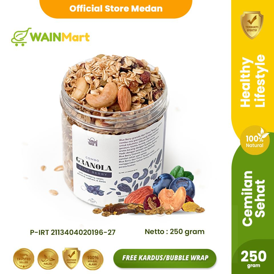 Granola Timur Tengah Sereal Sarapan Makanan Sehat High Quality Berbagai Varian Rasa