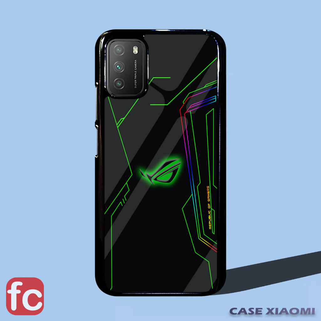 Case Glossy HD Xiaomi Poco m3 4G Redmi 9T [FR09] Abstract Game Gaming Casing Redmi 9t Poco m3 | Kesi