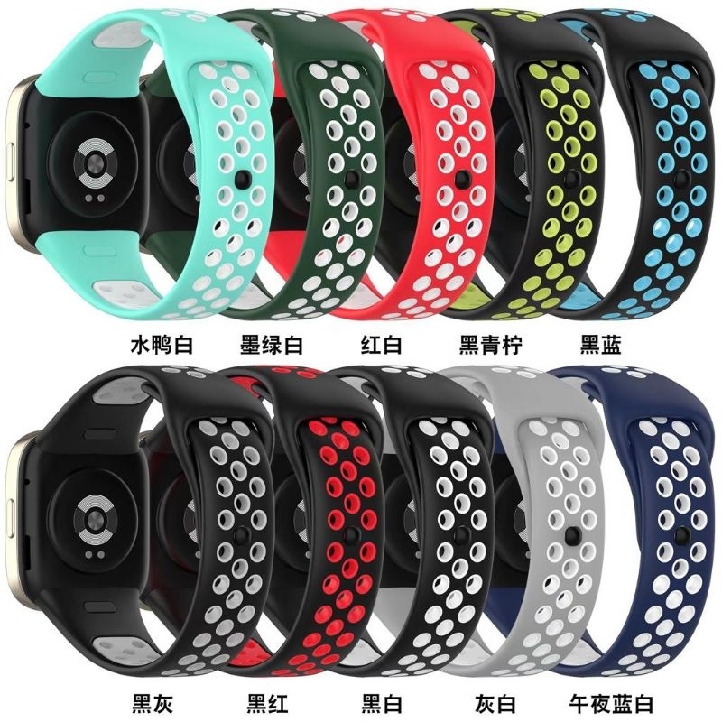 Tali Jam Strap For Redmi Watch 3 2023 - Nike Rubber Silikon Sporty