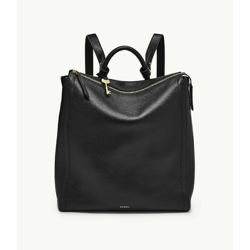 Fossil parker small backpack black