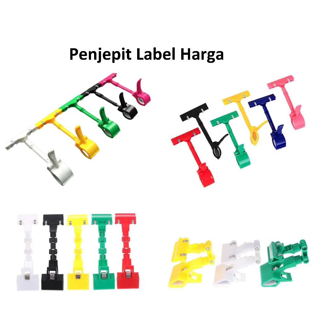 

Jepit Harga Obral Untuk Penjepit Label Papan Price Tag Hanger Warna/I Harga/Pcs