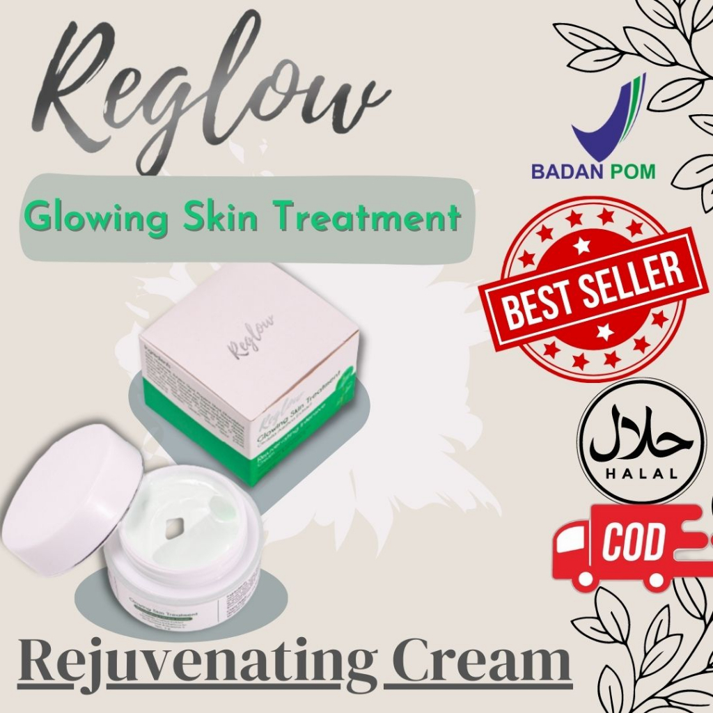Reglow Skincare Original dr.Shindi - Cream wajah Halal Dan Bpom - Cream Ampuh Pemutih Wajah Glowing