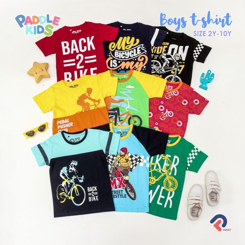 KAOS ANAK BIKERS PADDLE KIDS 2-10