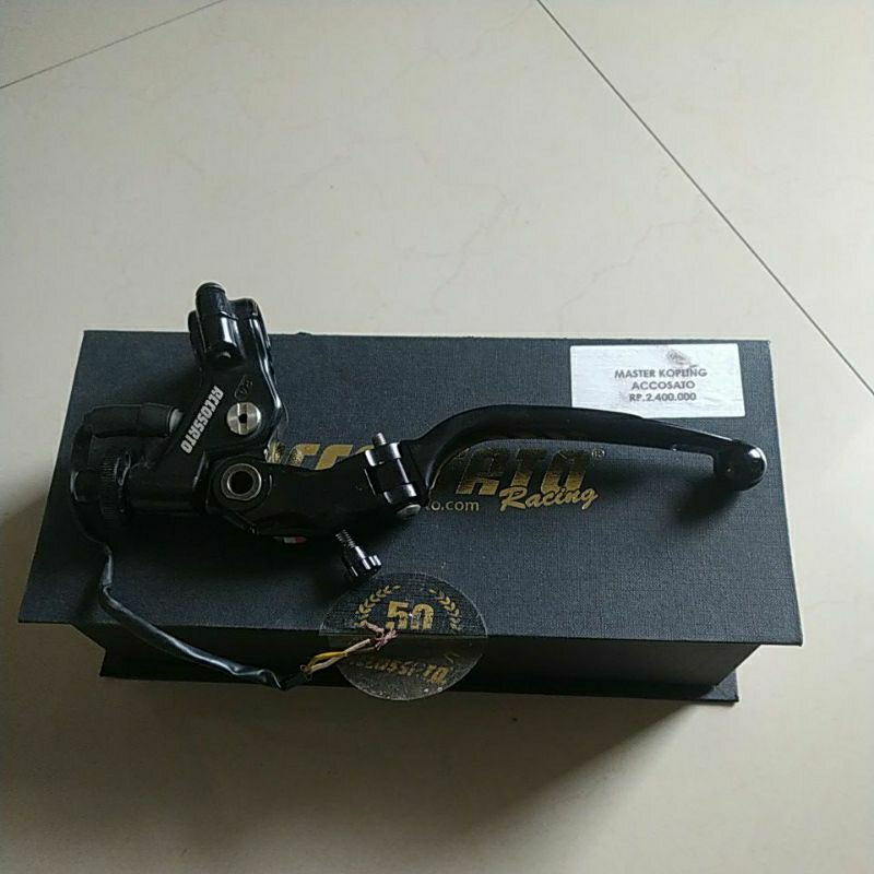 handle kopling accosato hitam second