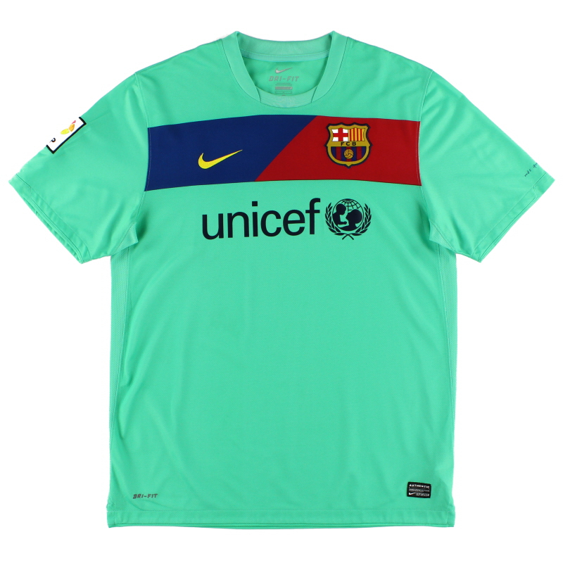 JERSEY BARCELONA 2010 AWAY PRINTING