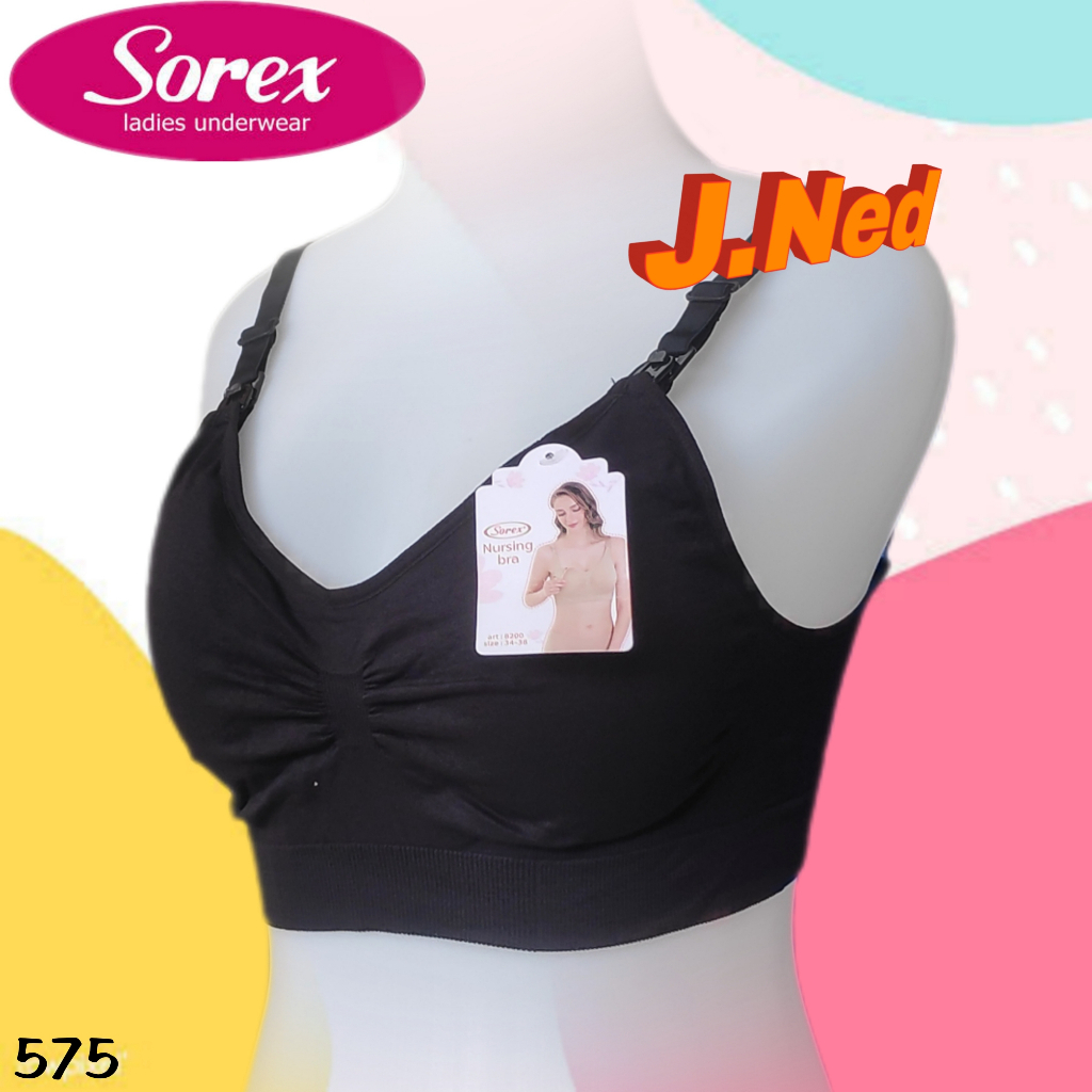 J575 BRA MENYUSUI KANCING DEPAN SOREX 34 - 42