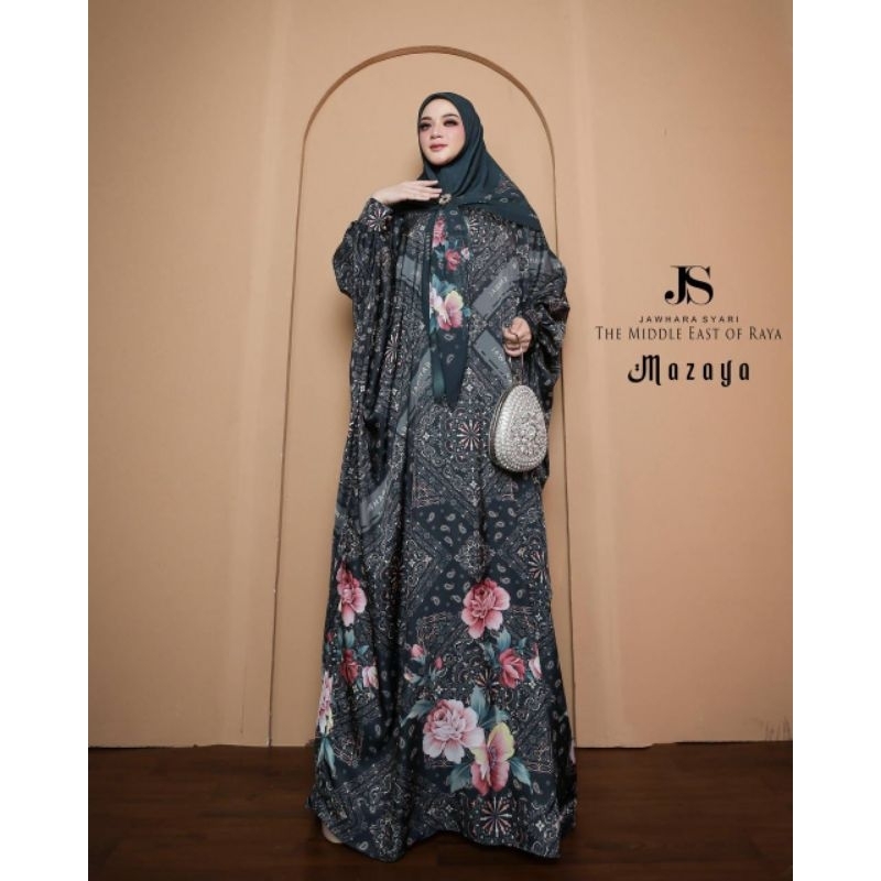 Mazaya kaftan Raya jawhara syar'i kaftan premium kaftan cantik kaftan unik kaftan good quality kafta