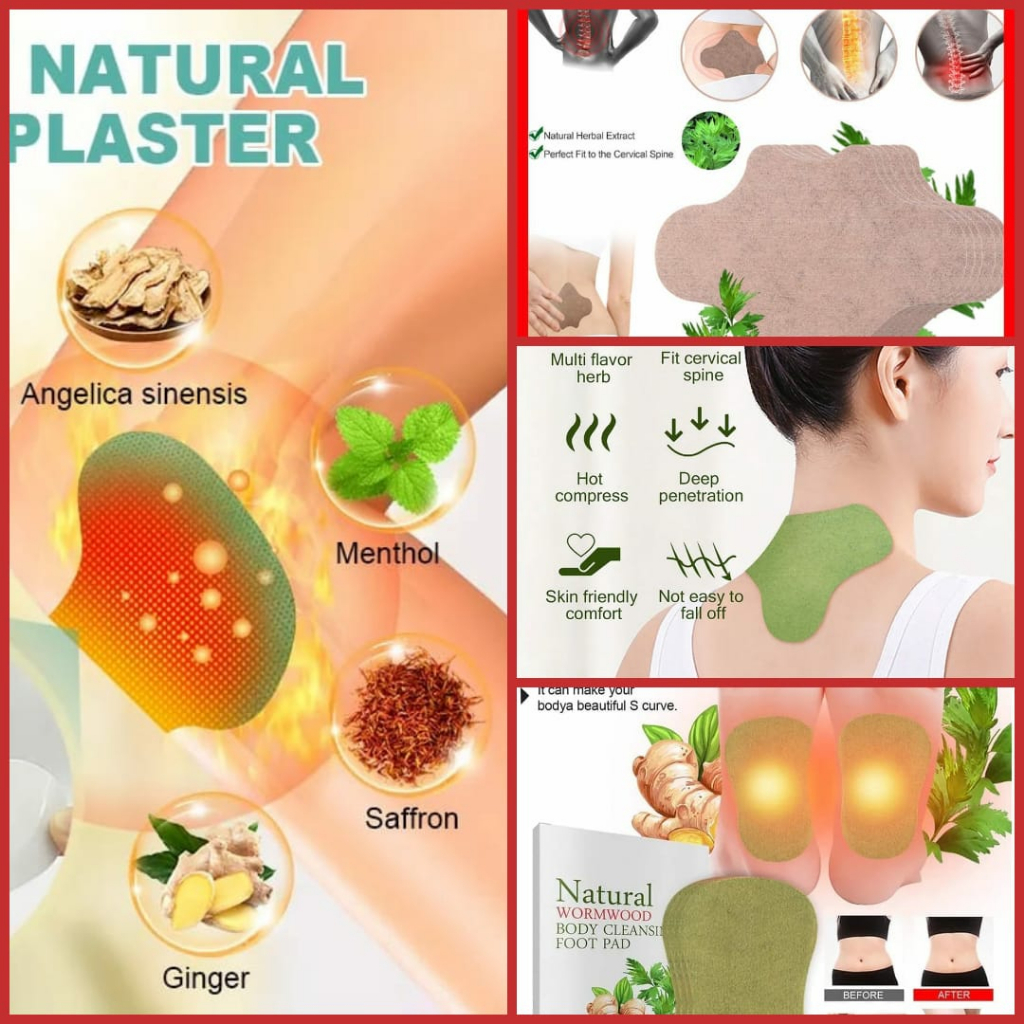 laristerus79 KOYO LUTUT 10pc koyo leher plaster herbal sakit sendi sakit bahu  tengkuk leher Original K035