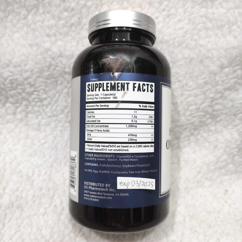 Dr.Brian Omega 3 Fish Oil Supplements, High Absorption