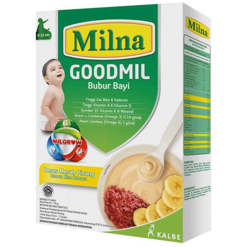 Milna Goodmil bubur bayi 120gram