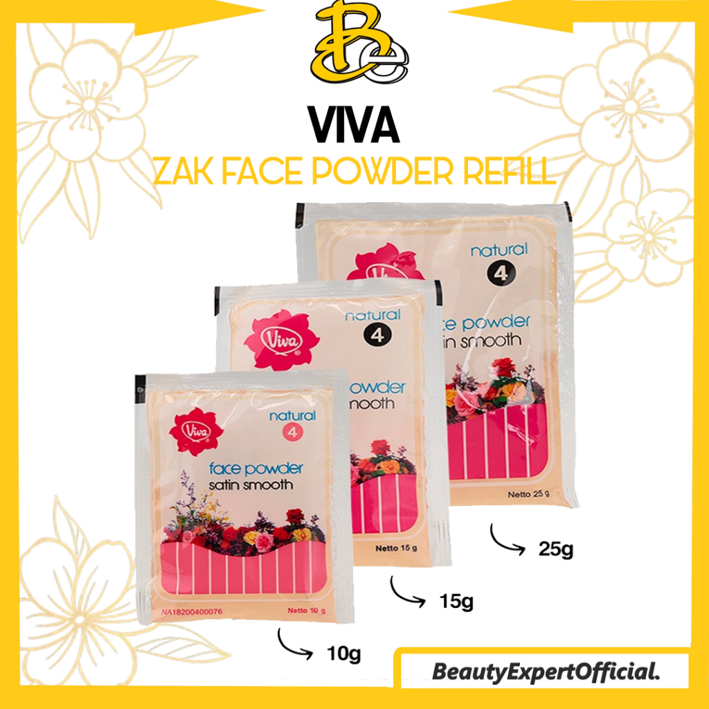 ⭐️ Beauty Expert ⭐️ Viva Bedak Zak Refill - Face Powder | Face Powder Satin Smooth Zak Sachet Refill