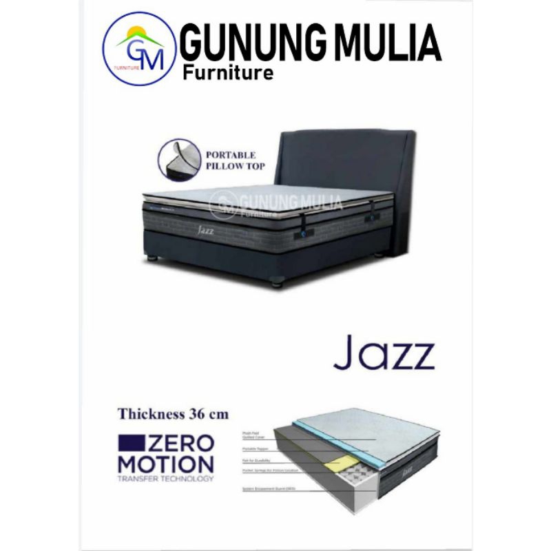 Springbed Ocean (Full Set) Jazz 36cm 100/120/160/180/200