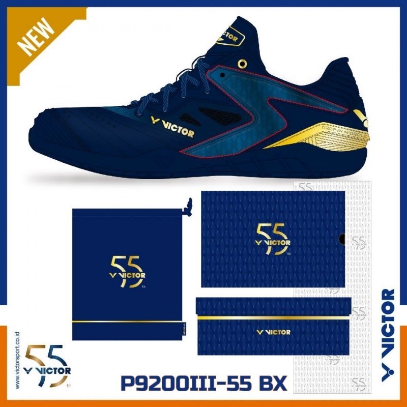 sepatu badminton victor p9200 III 55 BX sepatu bulutangkis Victor P9200 3 55 BX  SEPATU BADMINTON P9