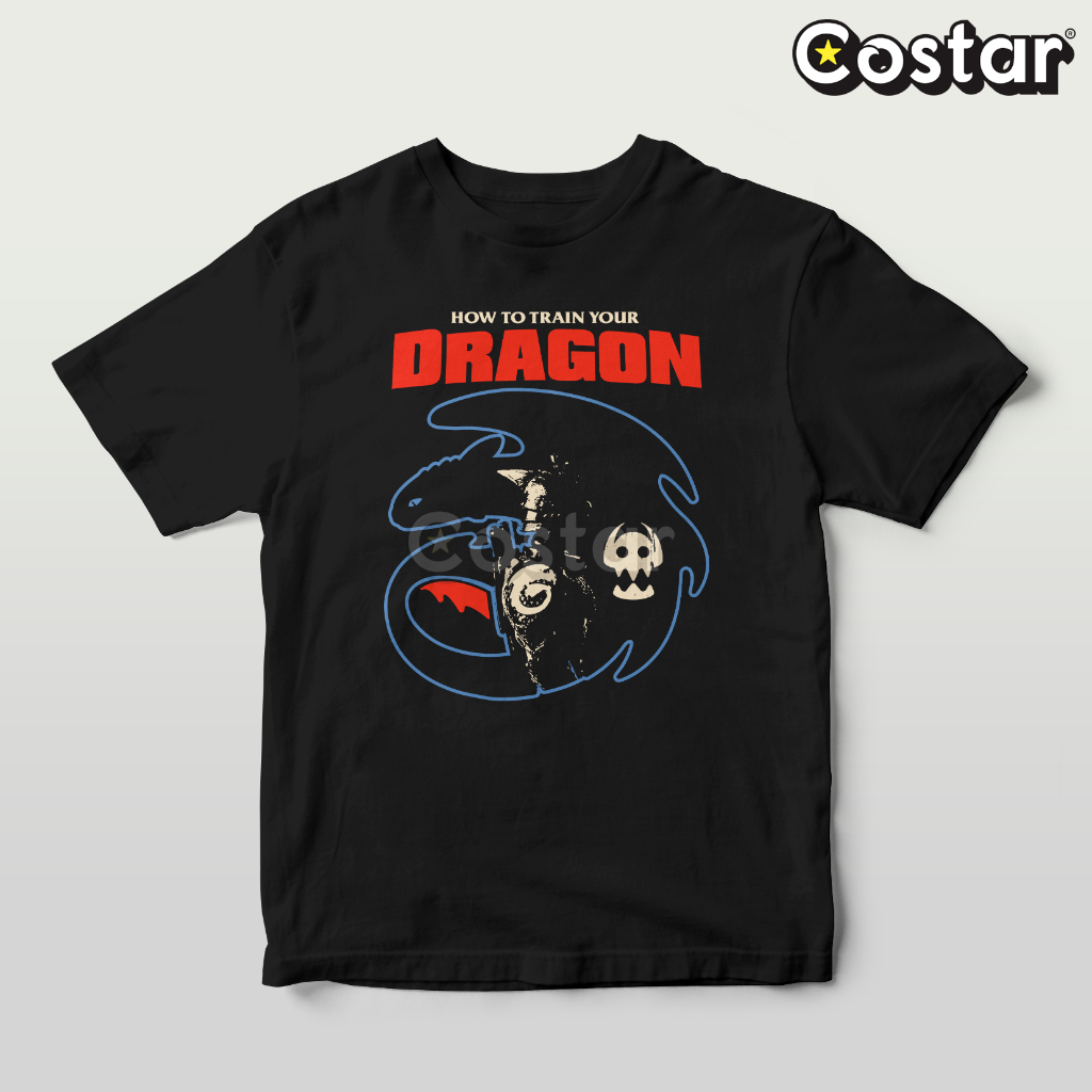 Kaos Costarstore - Berg Hichup Train The Dragon - Dragon