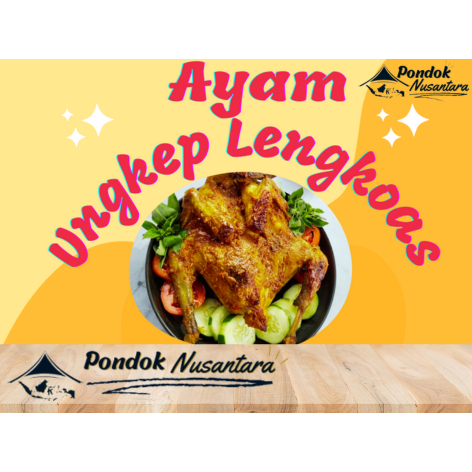 

Ayam Ungkep frozen siap goreng GRATIS Sambal bawang Super Enak