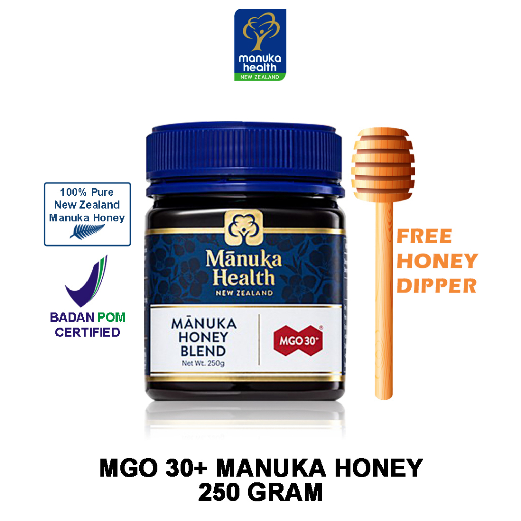 

Manuka Health Mgo 30 (250gr) Madu Manuka New Zealand