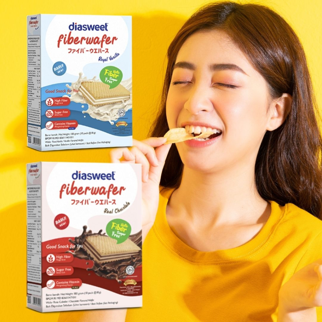 

BUNDAALEEFA - DIASWEET FIBERWAFER 18GR - snack