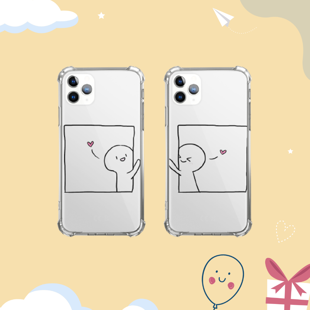 Casing Hp Couple For Iphone Android Anticrack Softcase Custom Case