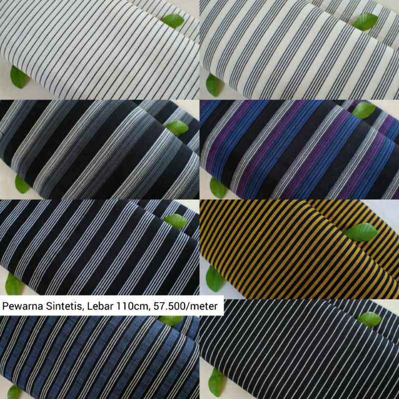 [ Motif Klasik dan Kontemporer ] Kain Lurik ATBM by Dibyo Lurik Terlaris lebar 110