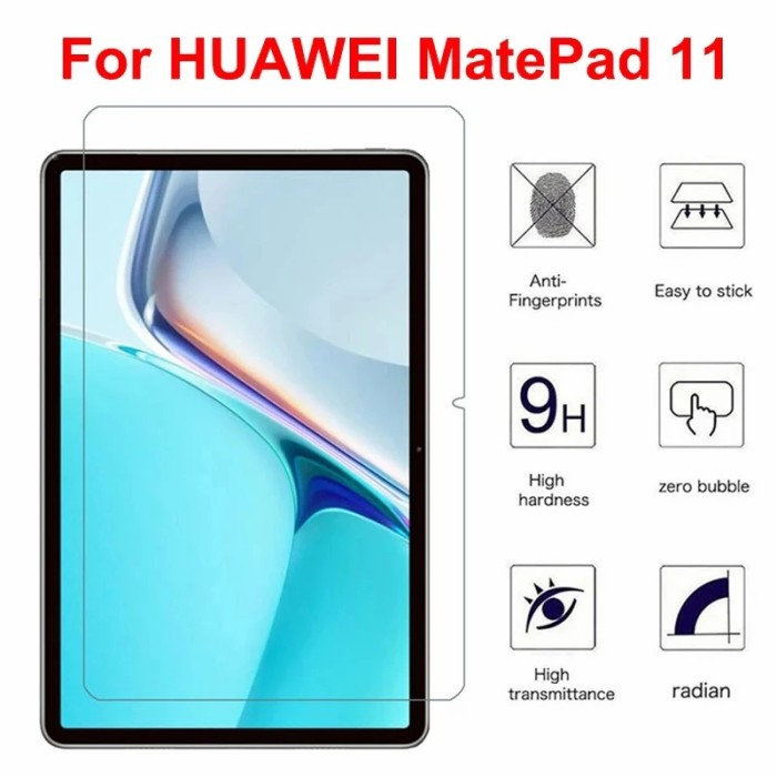 Huawei MatePad 11 Mate Pad 11 2021 Tempered Glass 2.5D