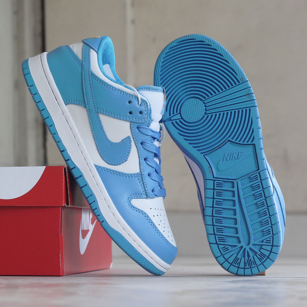 Sepatu Sneakers Wanita NK SB Dunk Low Varin Hijau Dan Biru