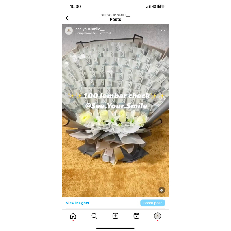 link bouquet 3 juta