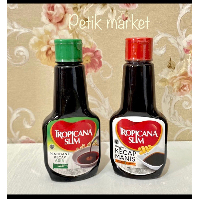 

Tropicana slim kecap manis,kecap asin
