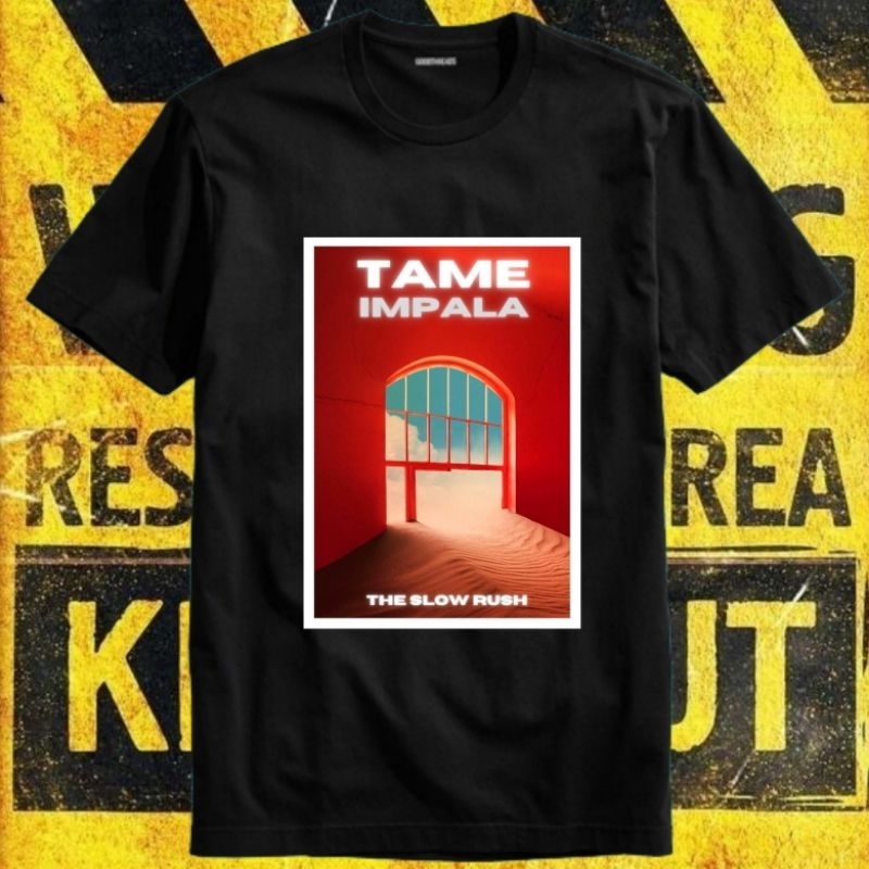 Kaos Baju Tshirt Pria Laki Cowok Cewek Perempuan Unisex Dewasa Band Tame Impala Innerspeaker Current