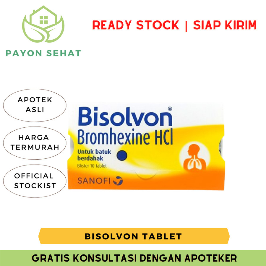 BISOLVON TABLET / OBAT BATUK BERDAHAK