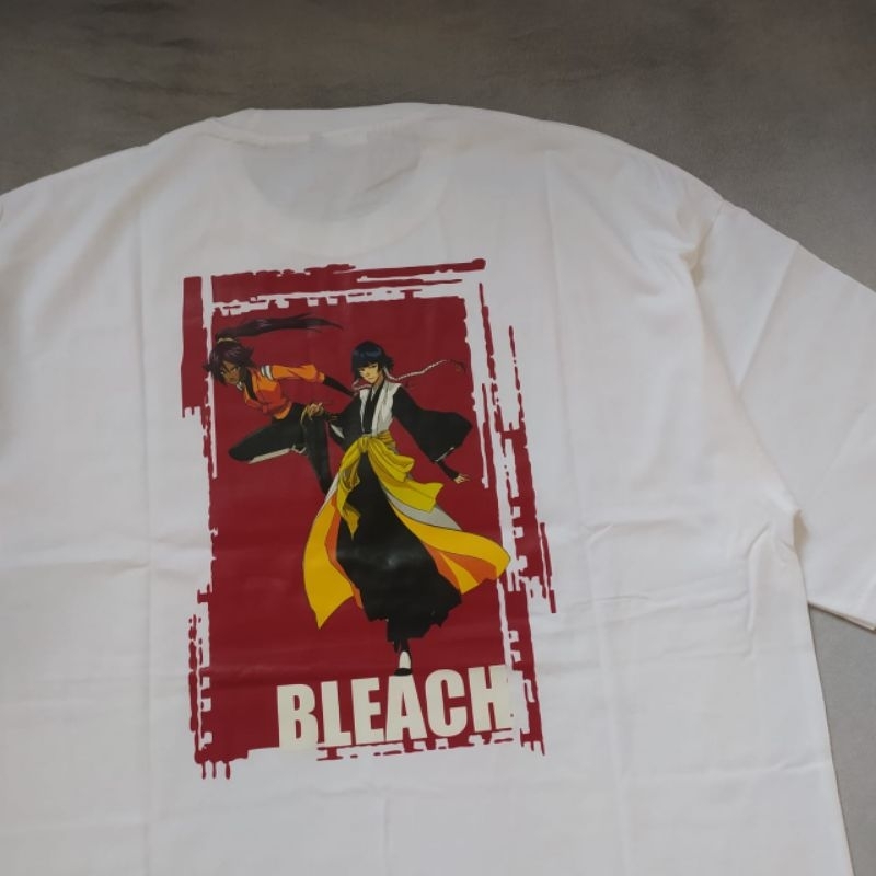 Tshirt Thanksinsomnia x Bleach - Soi Fon & Yoruichi White