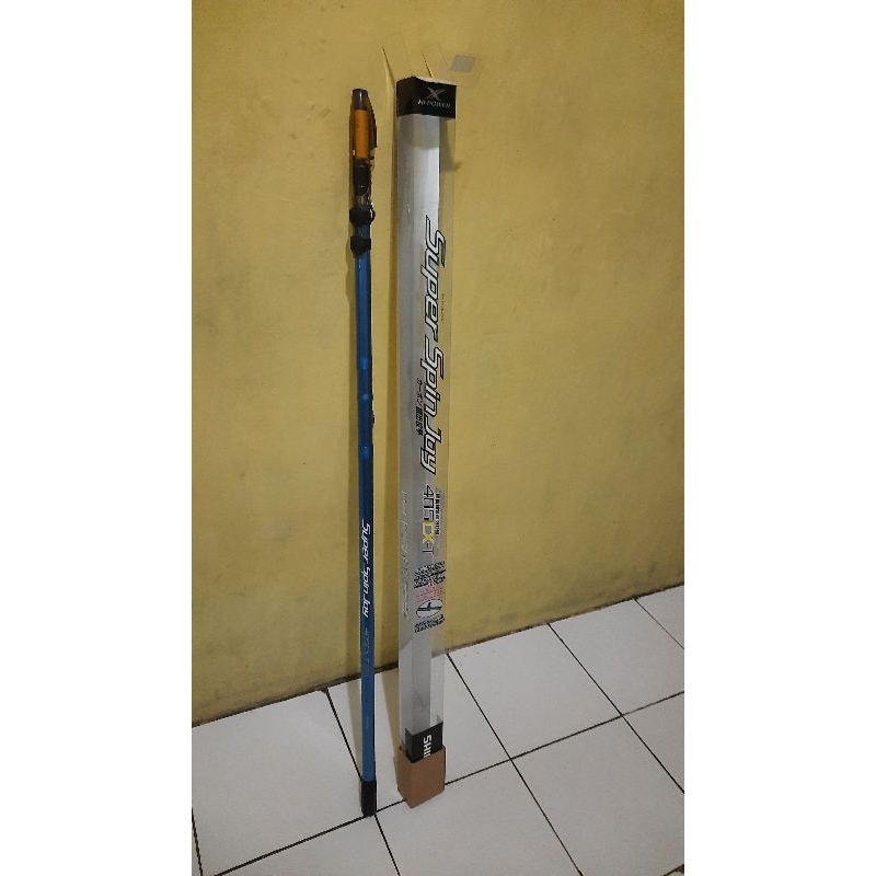 Joran Telescopic Shimano Super Spinjoy-Legend 405m (Second) Made in China