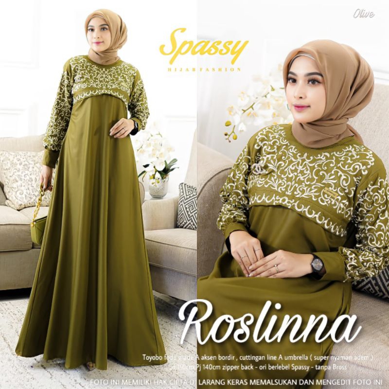 ROSLINNA SPASSY / Gamis roslinna spassy / original spassy