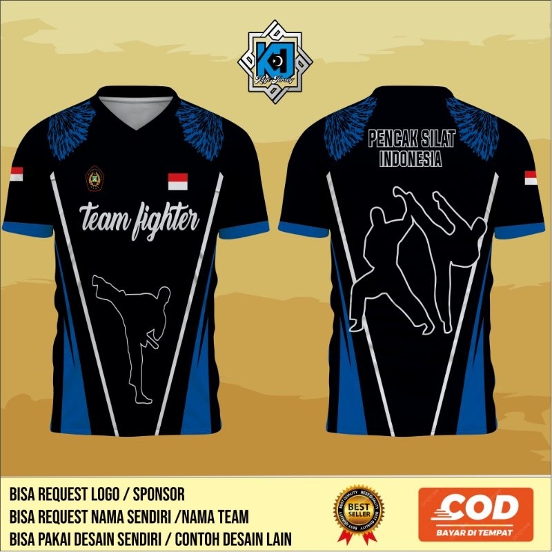 jersey pencak silat full printing