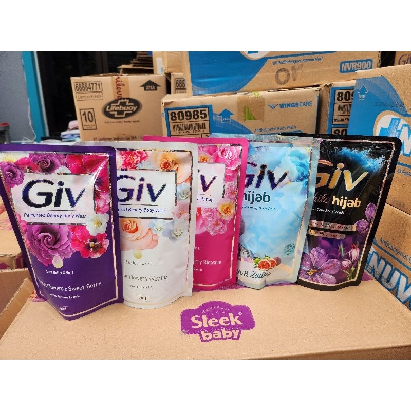 GIV sabun mandi cair 400 ml