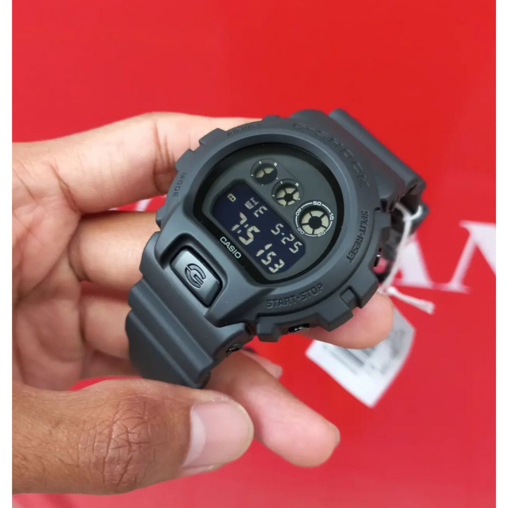 Casio G-Shock Jam Tangan Pria Digital Black Resin Strap DW-6900 Series