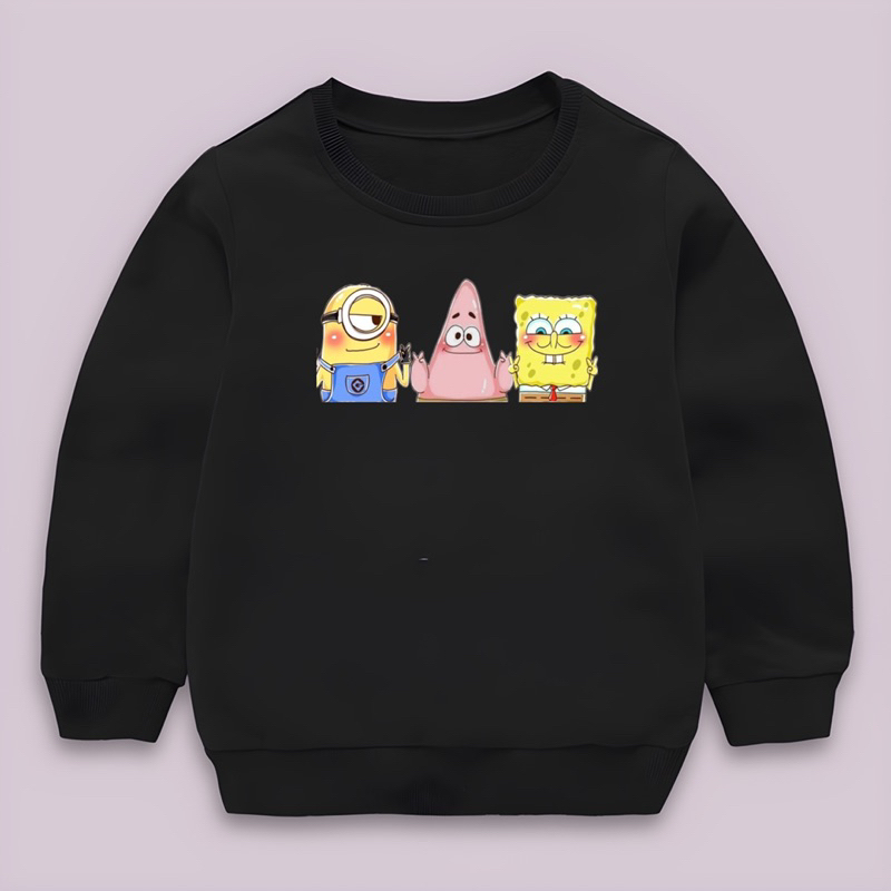 Sweater anak SPONGEBOB PATRICK hoodie anak 2-10 tahun