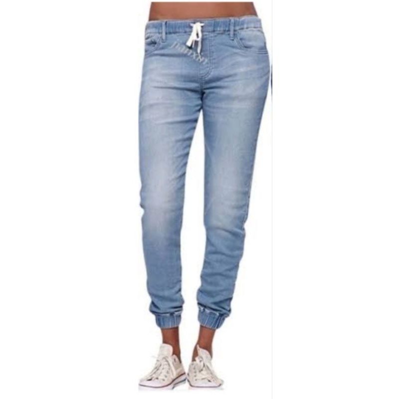 Celana Jogger Denim A*nko Unisex Original