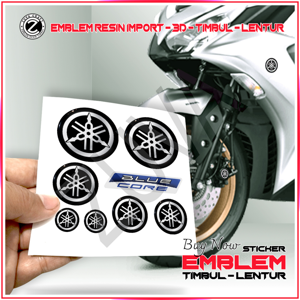 STIKER MOTOR 1 PAKET STIKER MOTOR LOGO GARPUTALA HITAM STIKER NMAX STIKER AEROX STIKER EMBLEM NMAX A