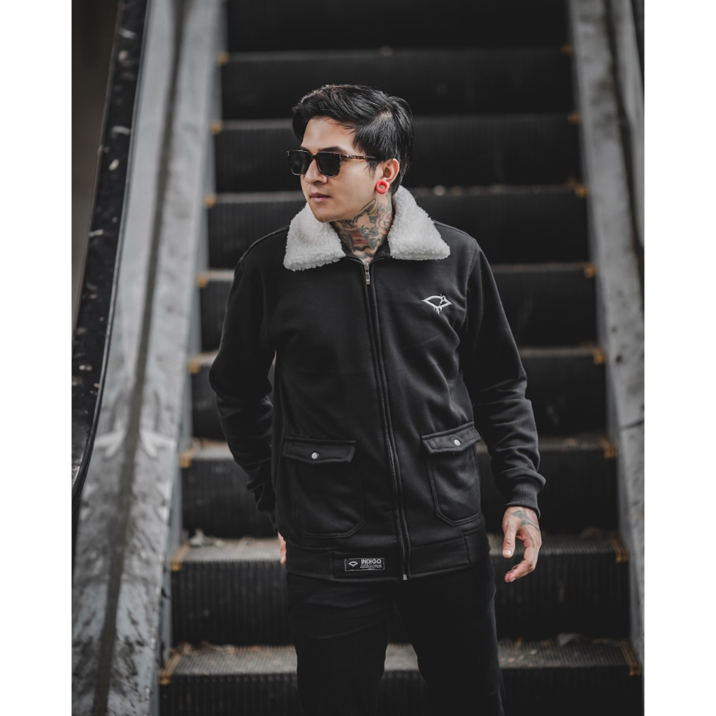 Jaket Bulket Premium Fleece Tebal L XL XXL Bluket Jacket Original Jaket Pria Distro Jaket Zipper Kra