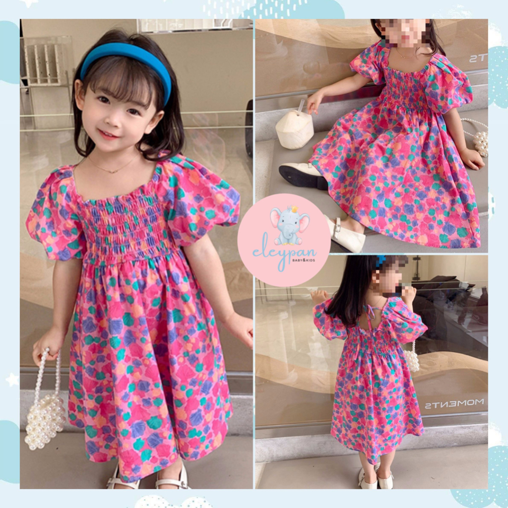 Dress Anak Impor Gaun anak Impor Baju Pesta Anak Terusan Anak